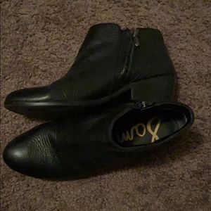 Sam Edelman leather booties size 7